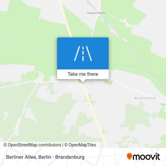 Berliner Allee map
