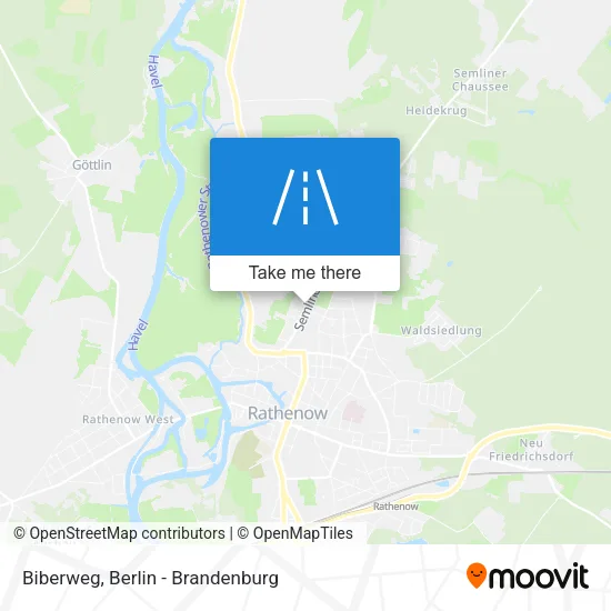 Карта Biberweg