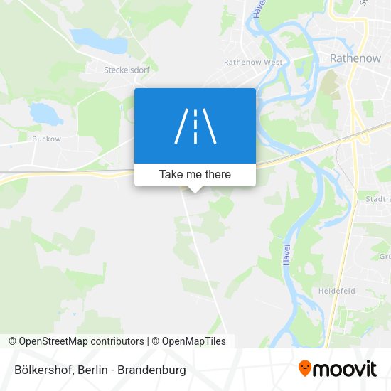 Bölkershof map