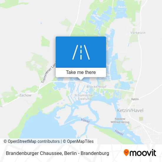 Brandenburger Chaussee map