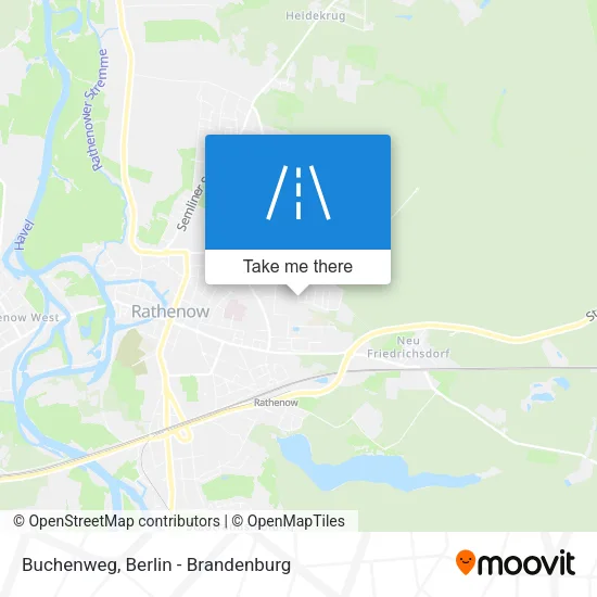 Карта Buchenweg