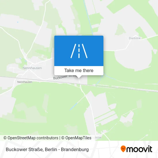 Карта Buckower Straße
