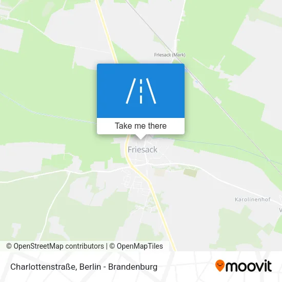 Карта Charlottenstraße