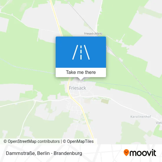 Карта Dammstraße