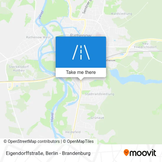 Карта Eigendorffstraße