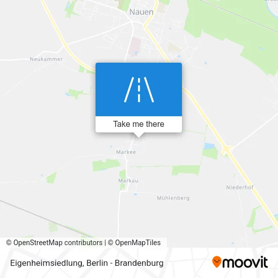 Карта Eigenheimsiedlung