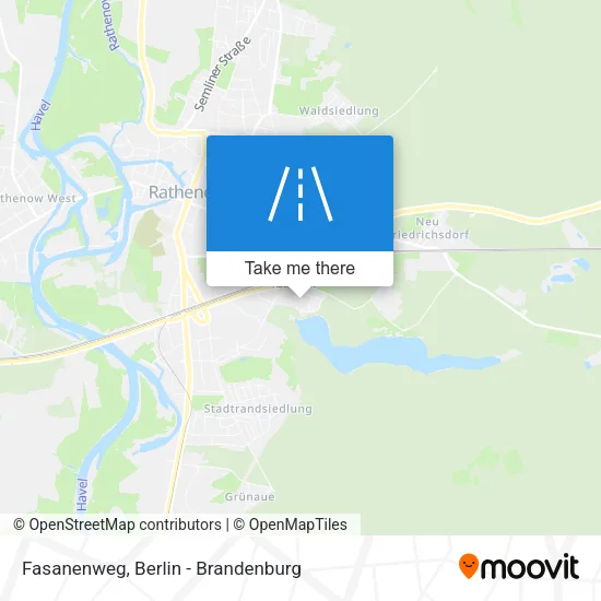 Карта Fasanenweg