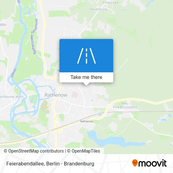 Карта Feierabendallee