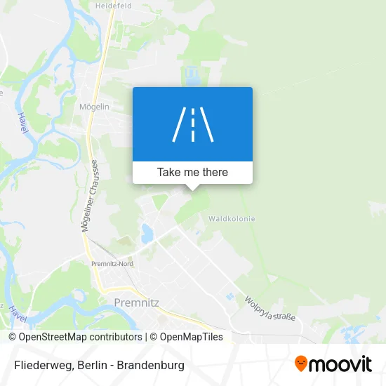 Карта Fliederweg