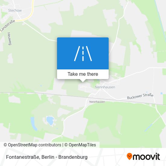 Fontanestraße map