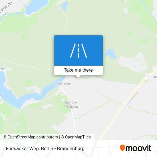 Friesacker Weg map