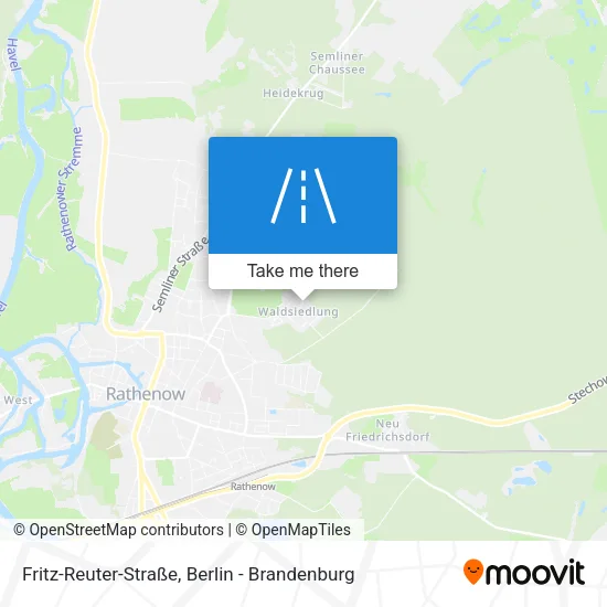 Карта Fritz-Reuter-Straße