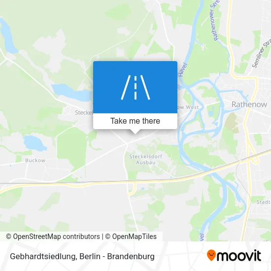 Карта Gebhardtsiedlung