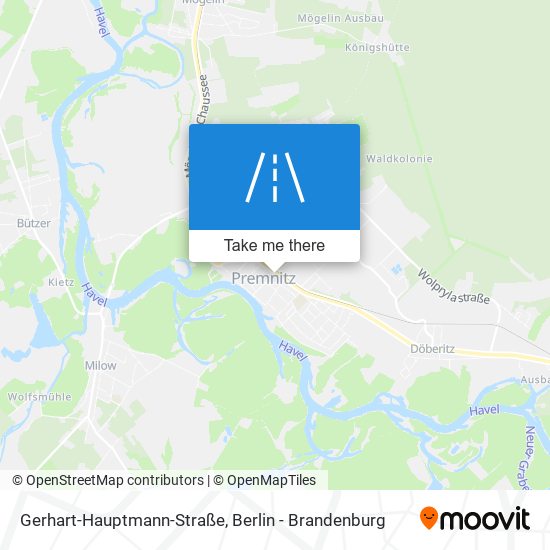 Карта Gerhart-Hauptmann-Straße