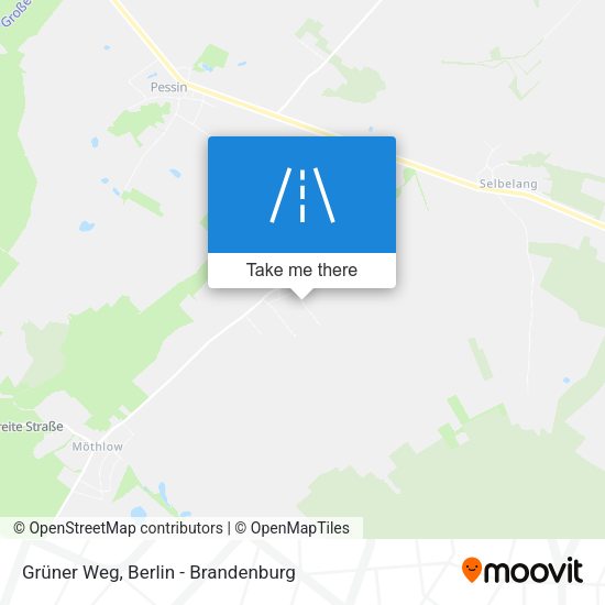 Grüner Weg map