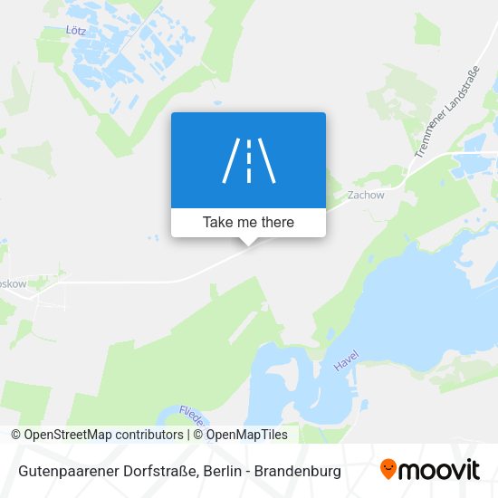 Gutenpaarener Dorfstraße map