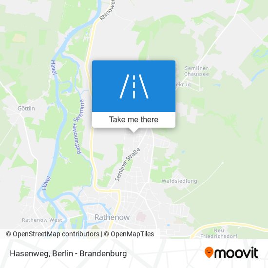 Hasenweg map