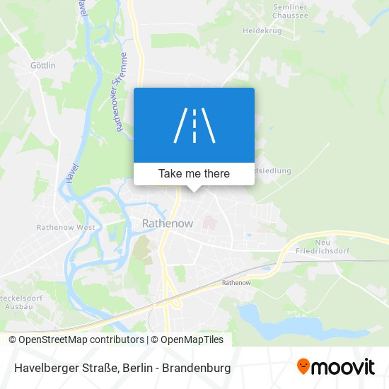 Havelberger Straße map