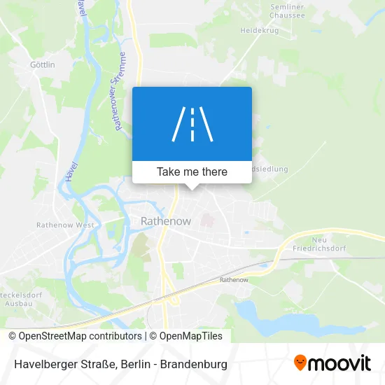 Havelberger Straße map