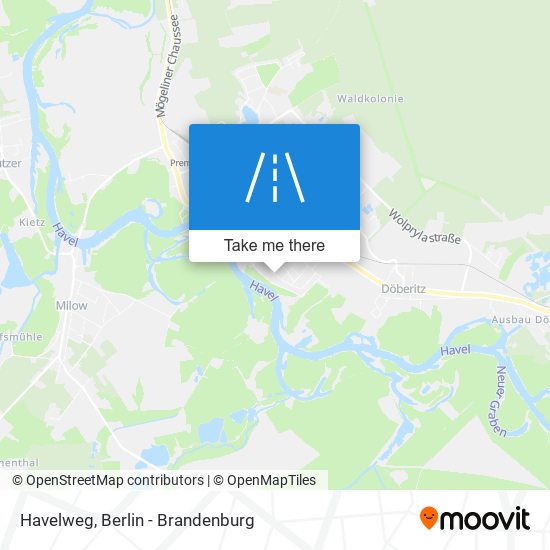 Havelweg map