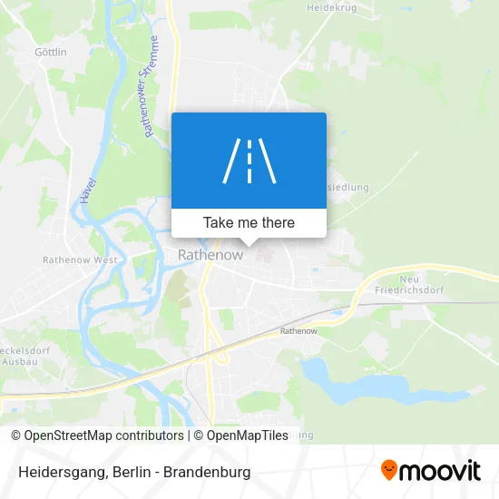 Heidersgang map
