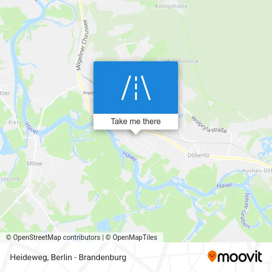 Карта Heideweg