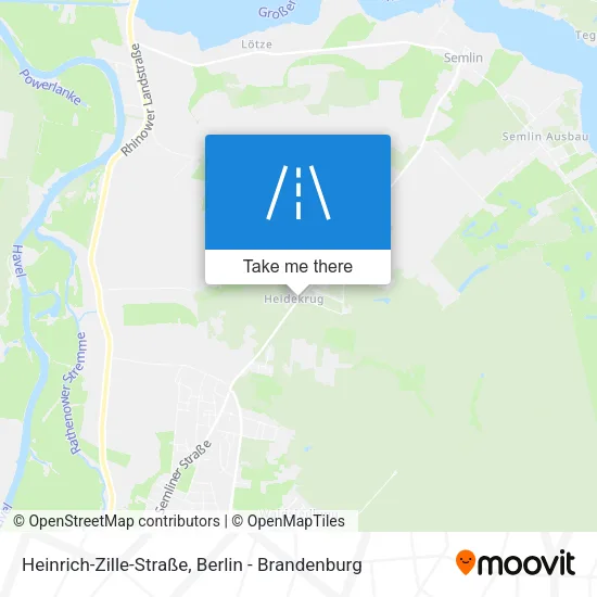 Карта Heinrich-Zille-Straße