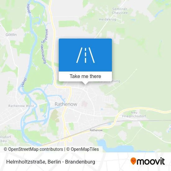 Карта Helmholtzstraße
