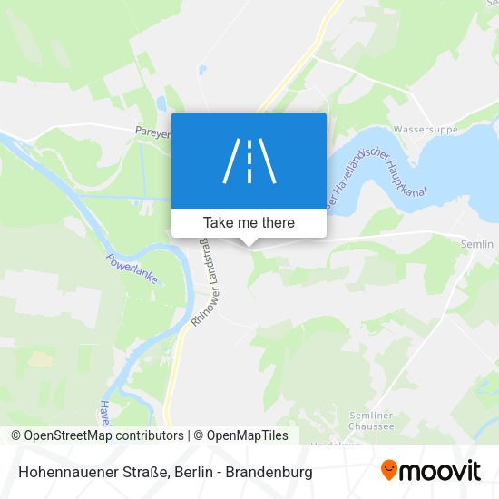 Hohennauener Straße map