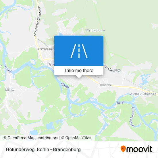 Карта Holunderweg