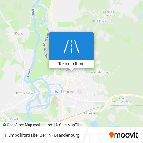 Карта Humboldtstraße