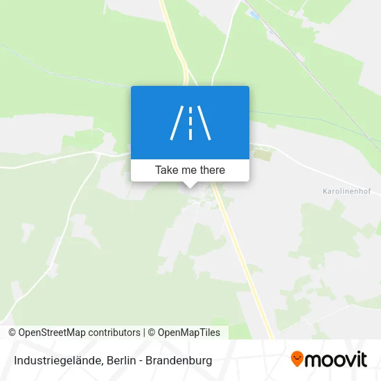 Карта Industriegelände