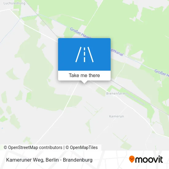 Kameruner Weg map