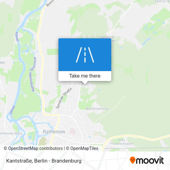 Kantstraße map