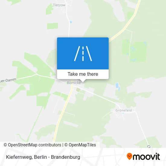 Карта Kiefernweg