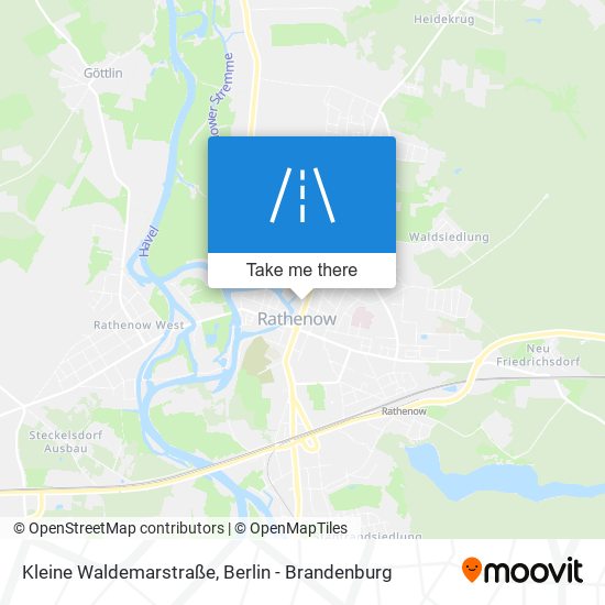 Kleine Waldemarstraße map