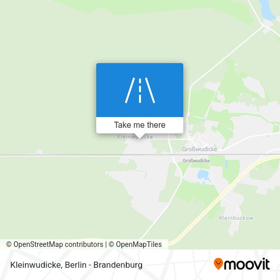 Kleinwudicke map
