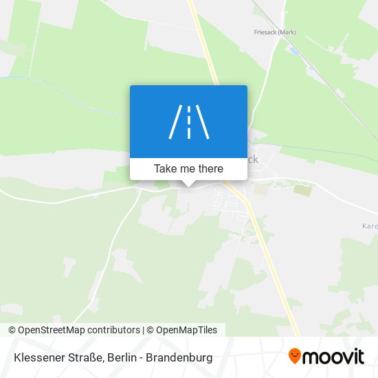 Klessener Straße map