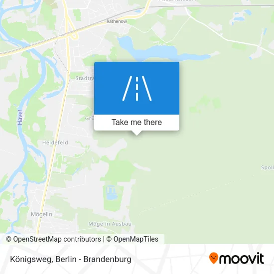 Карта Königsweg