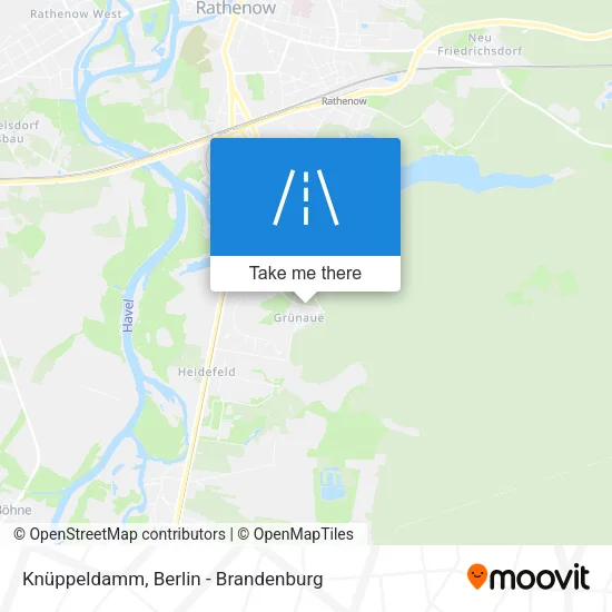 Карта Knüppeldamm