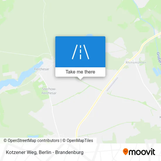 Карта Kotzener Weg
