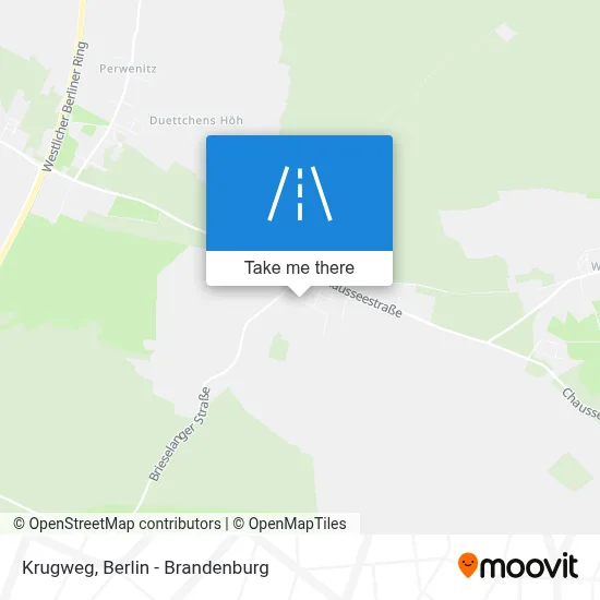 Krugweg map