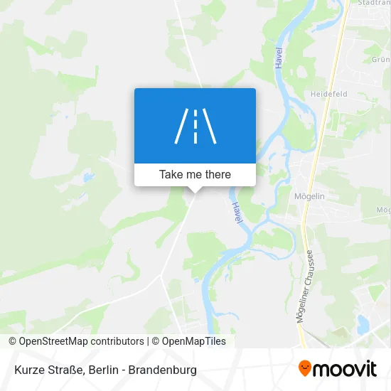 Карта Kurze Straße