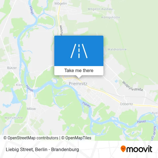 Liebigstraße map