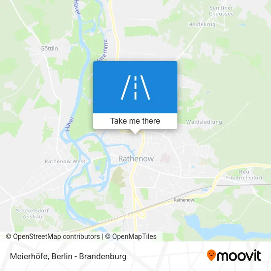 Карта Meierhöfe