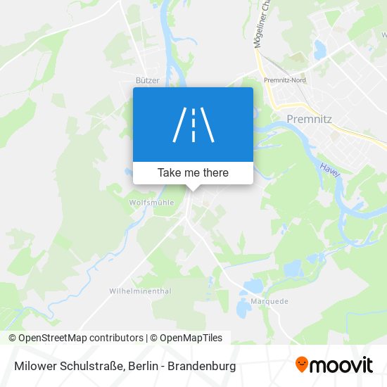 Milower Schulstraße map