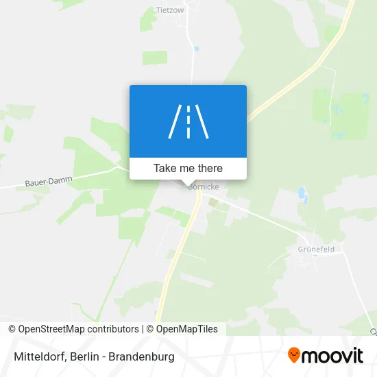 Карта Mitteldorf