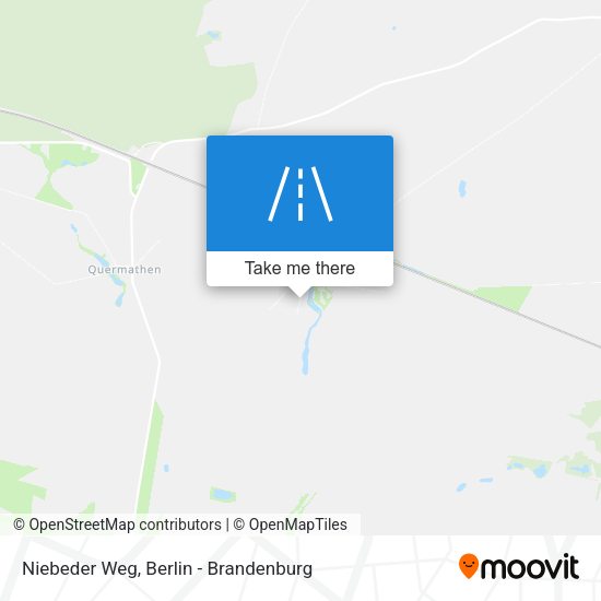 Niebeder Weg map