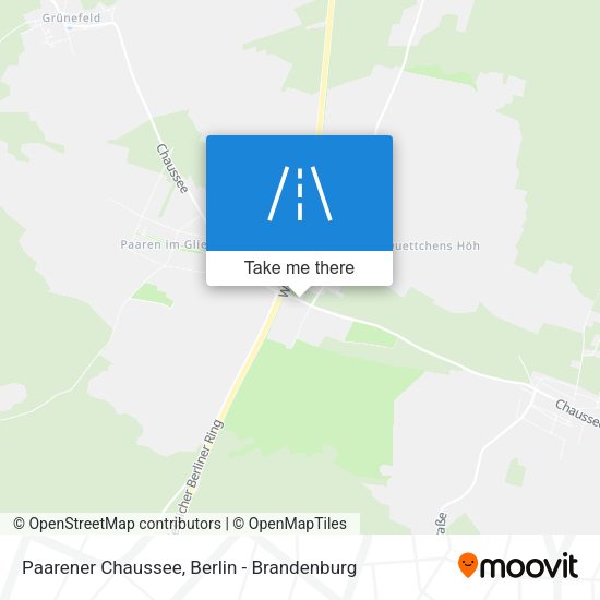 Paarener Chaussee map