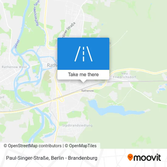 Карта Paul-Singer-Straße